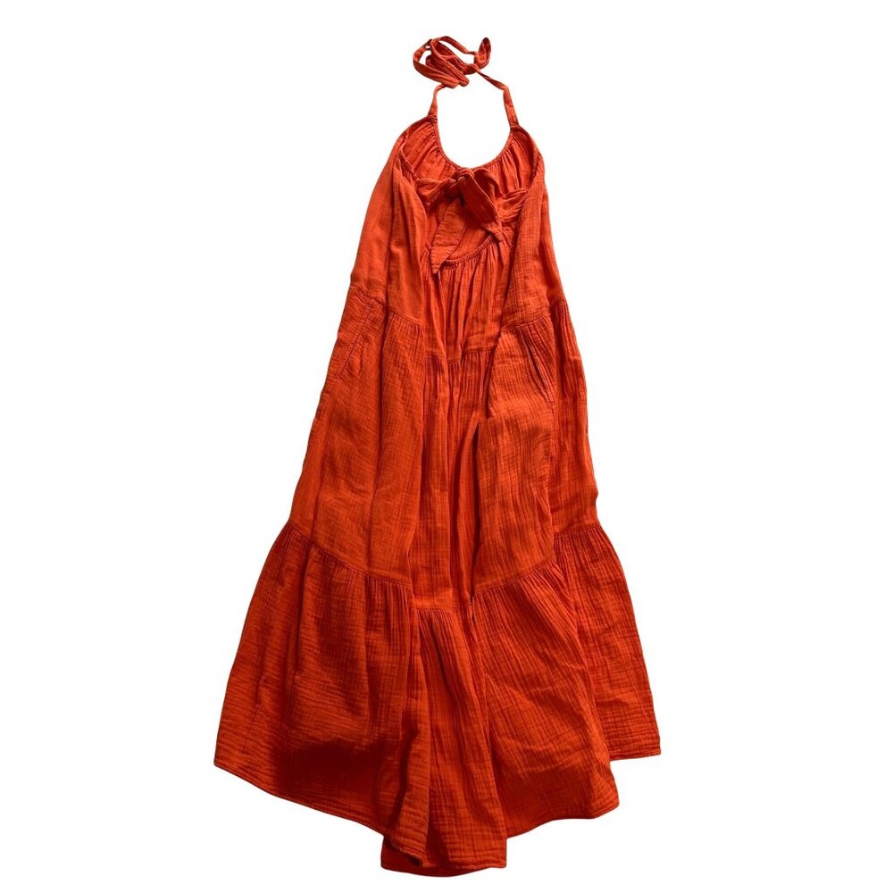 Xirena Reagen Dress in Tigerlily Orange - Picture 3 of 6